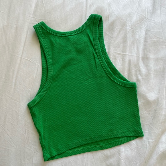 Zara ribbed racerback tank top - Picture 2 of 4